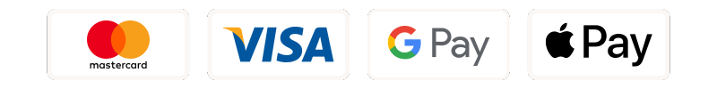 Moyens de paiement acceptés: Visa, MasterCard, American Express, PayPal